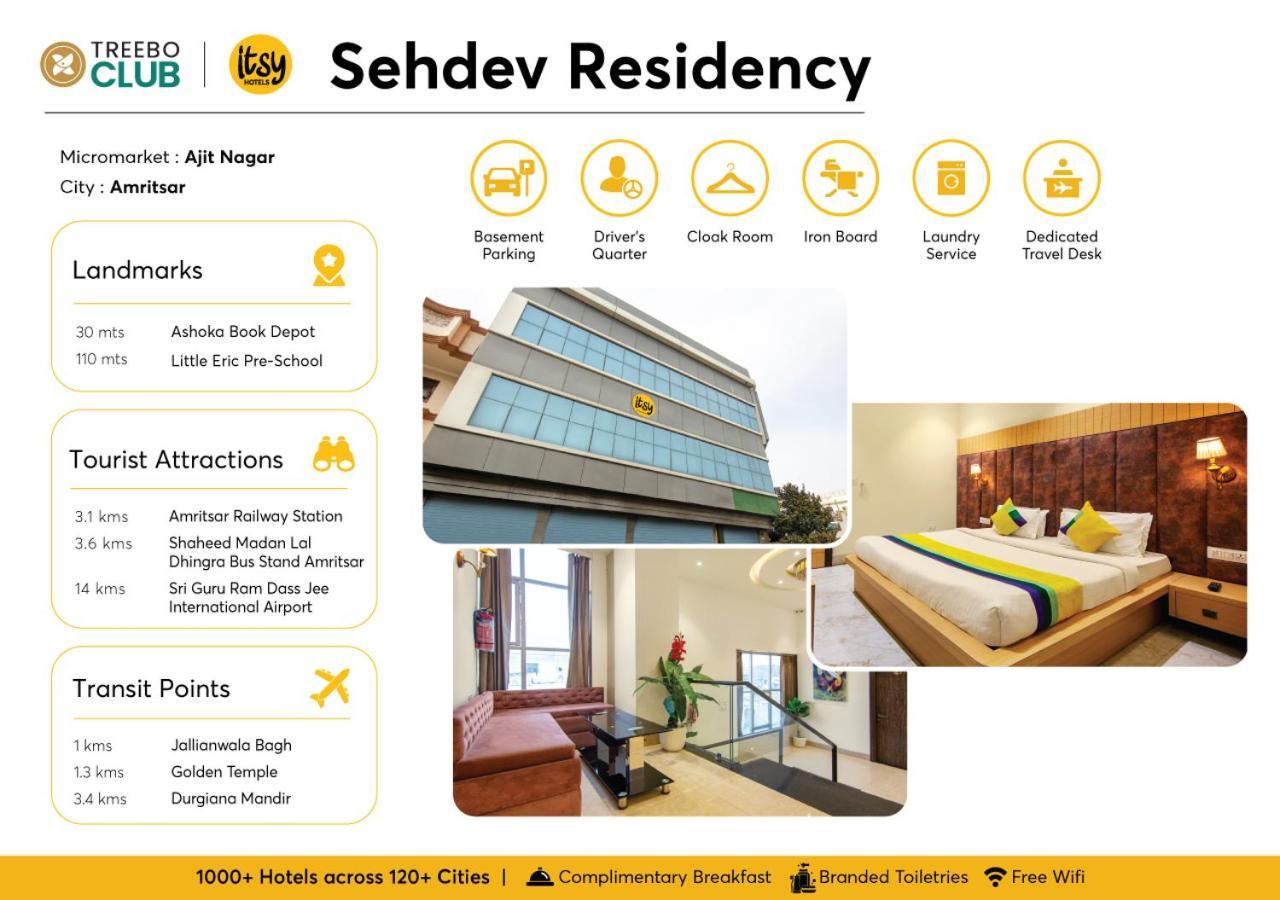 Itsy Hotels Sehdev Residency, Near Golden Temple Amritsar Dış mekan fotoğraf